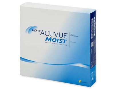 Acuvue Moist with LACREON Contact Lenses - Daily- Pack OF 90