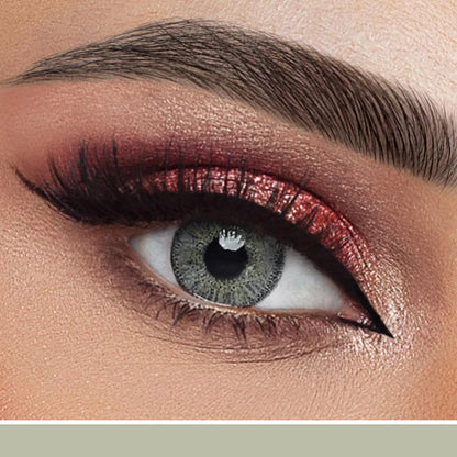 Rosa Belle Colored Lenses (SMOKEY PINE) Contact Lenses - Monthly - Pack of 2