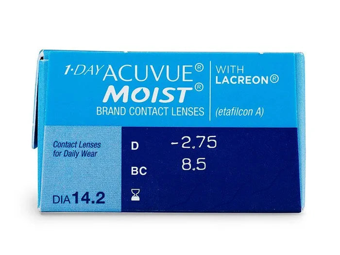 Acuvue Moist with LACREON Contact Lenses - Daily- Pack Of 30 Alternate