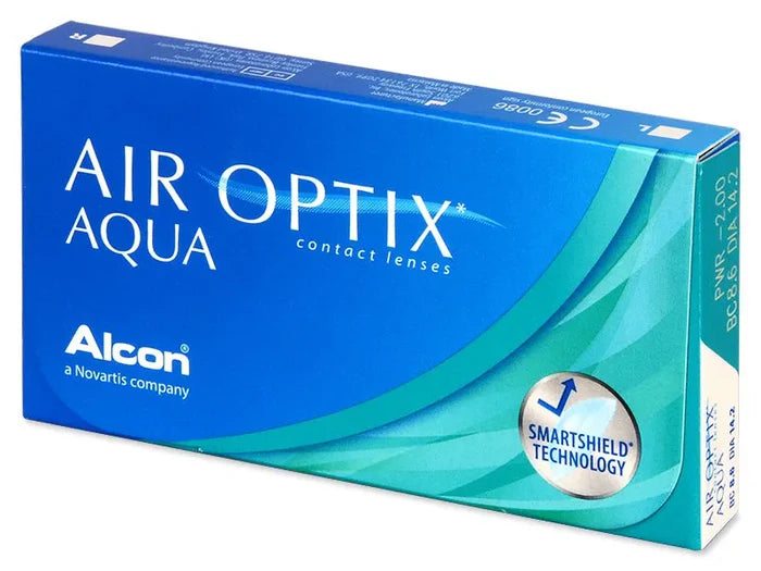 Air Optix Aqua Contact Lenses - Monthly - Pack of 6
