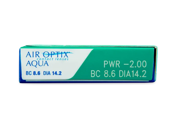 Air Optix Aqua Contact Lenses - Monthly - Pack of 6 Alternate